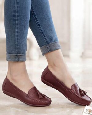 Elite Loafers Shoes- Maroon